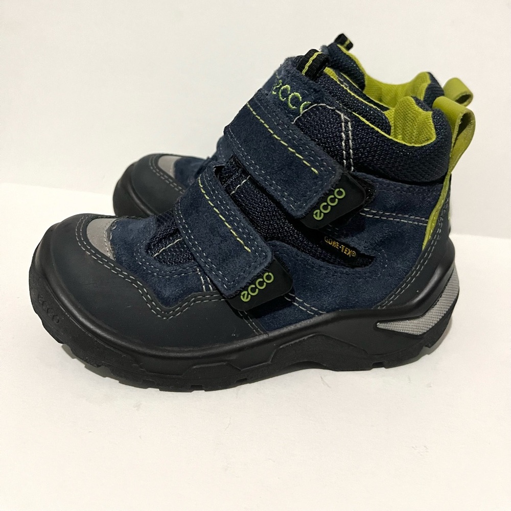 Ecco Kids Blue and Green Shoes